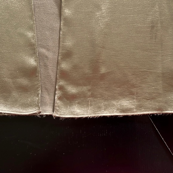 Anthropologie Sachin & Babi Stella Strapless Hammered Back-Slit Gown Mos… - Picture 15 of 16